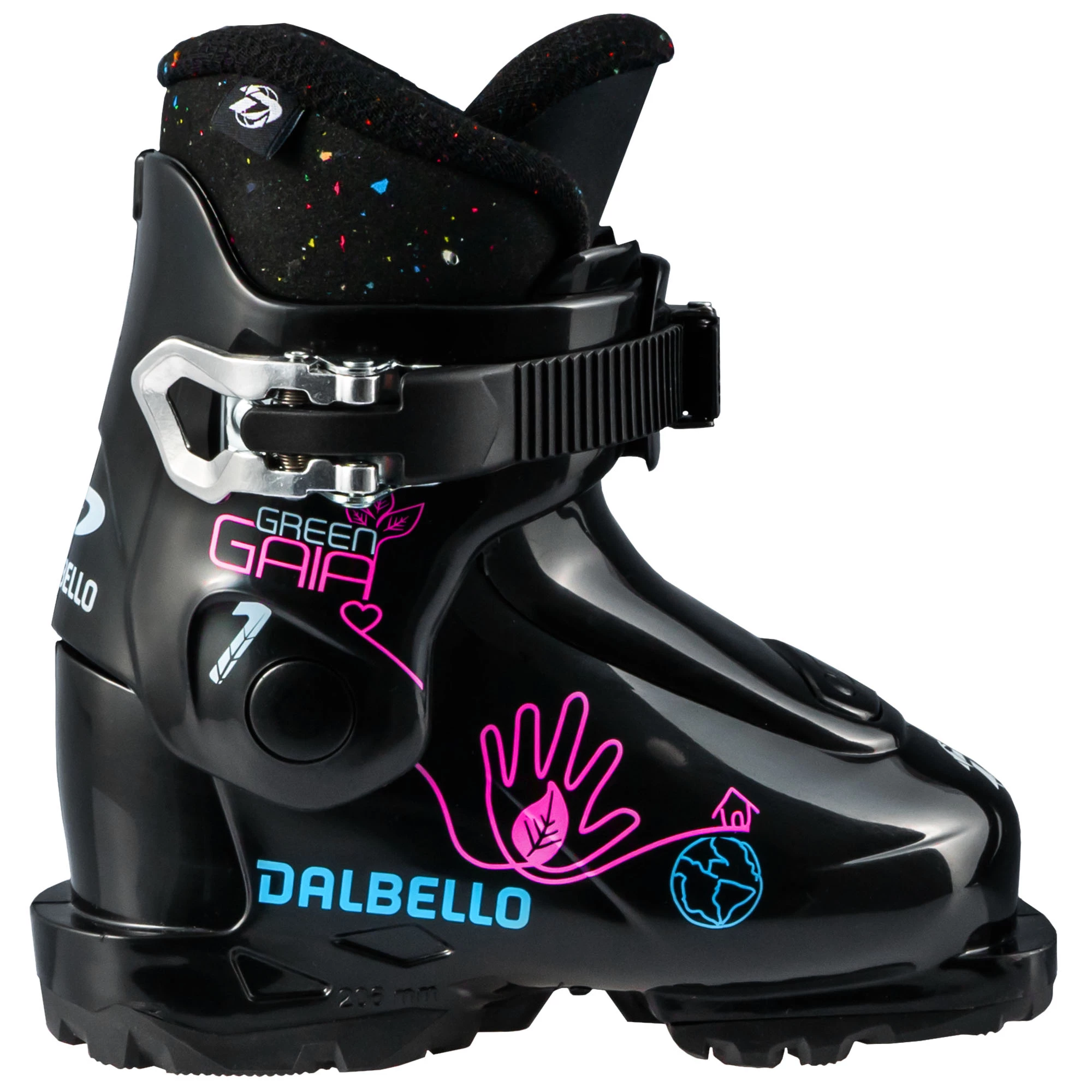 Dalbello Girls Green Gaia 1.0 GripWalk® Ski Boots 23
