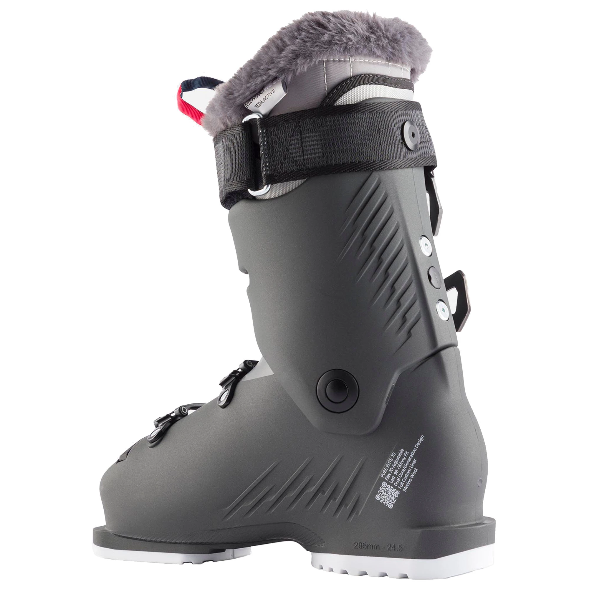 Rossignol Womens Pure Elite 70 On Piste Ski Boots 23 - Image 8