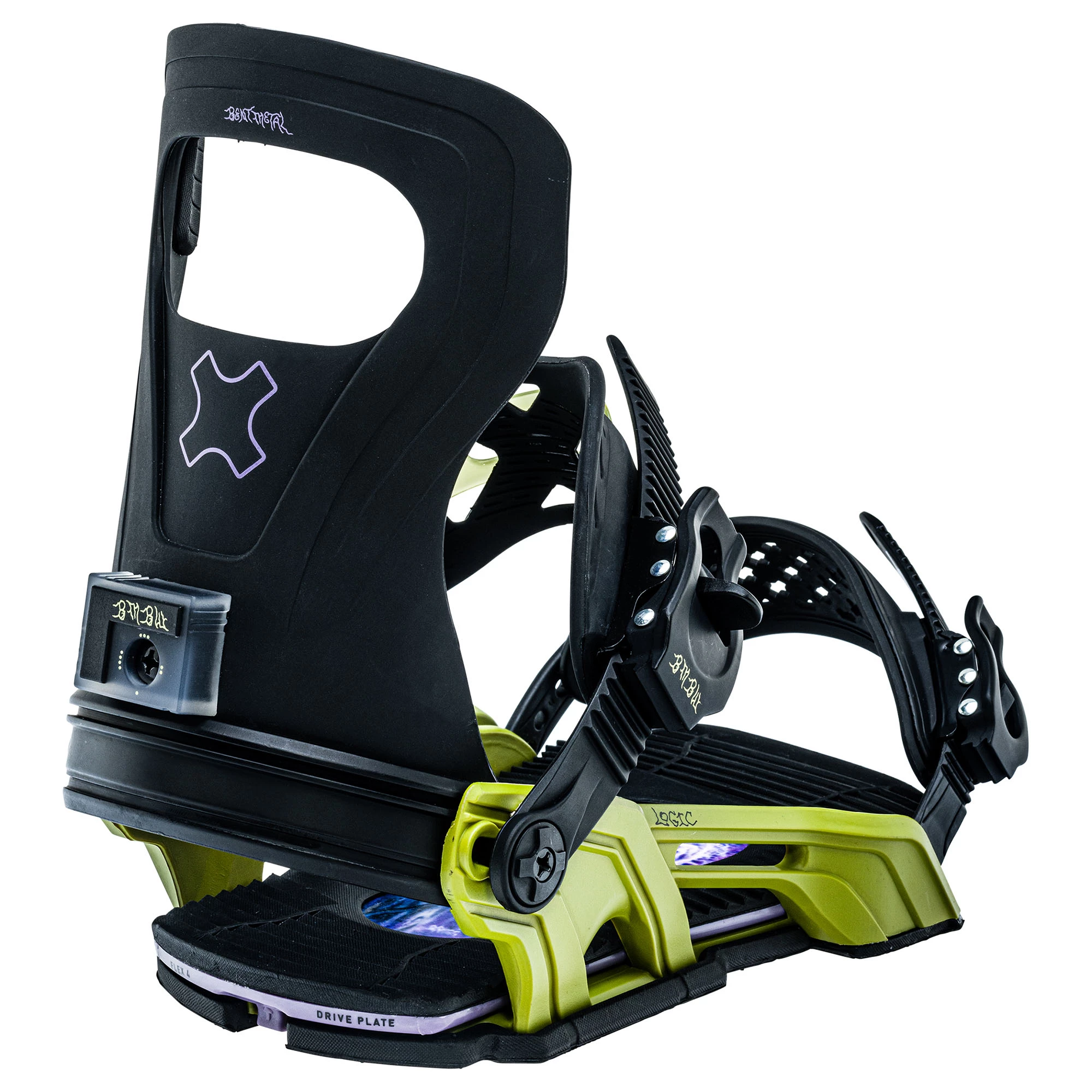 Bent Metal Mens Logic Snowboard Bindings 23