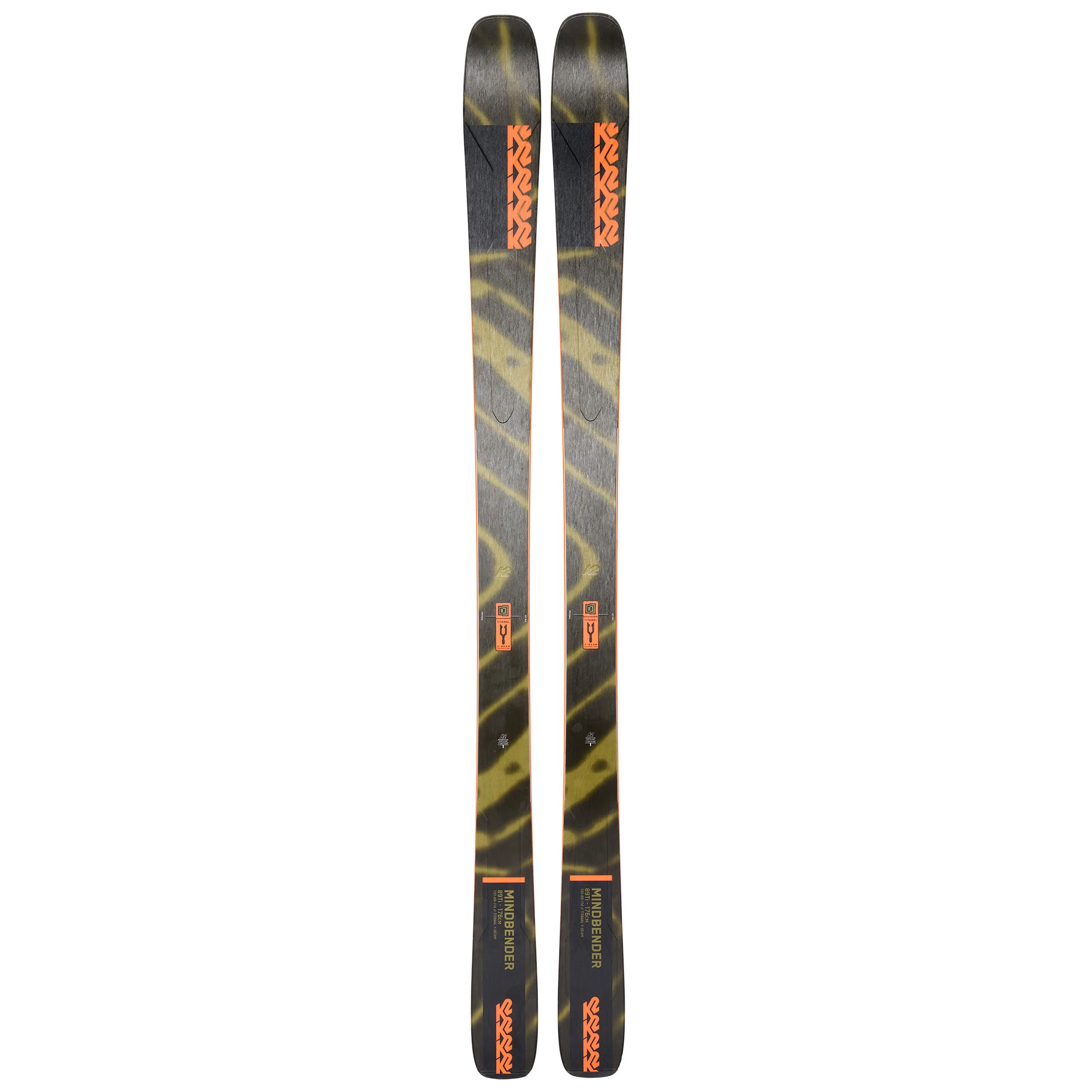 K2 Skis Mens Mindbender 89Ti Skis 23