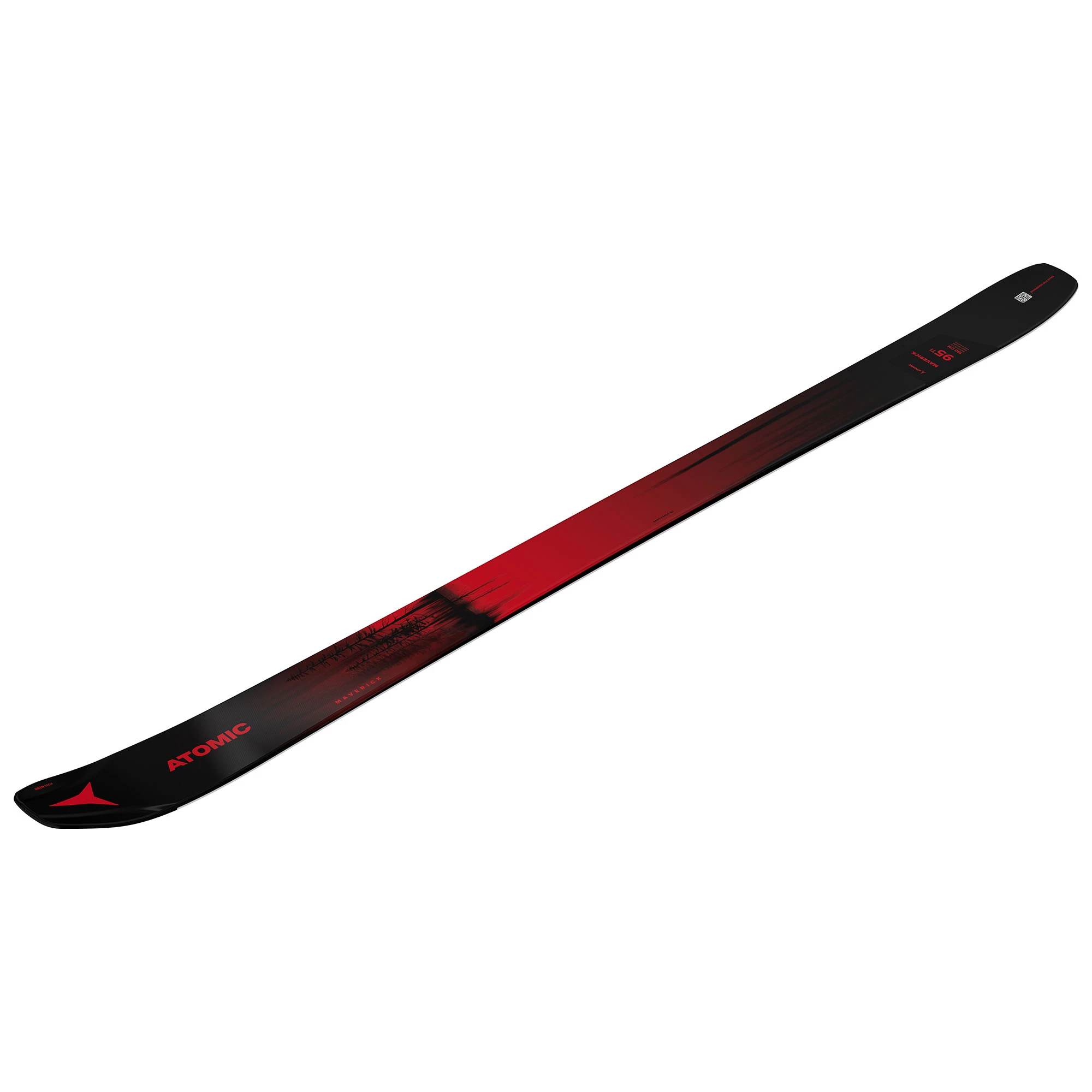Atomic Mens Maverick 95 TI Skis 23 - Image 3