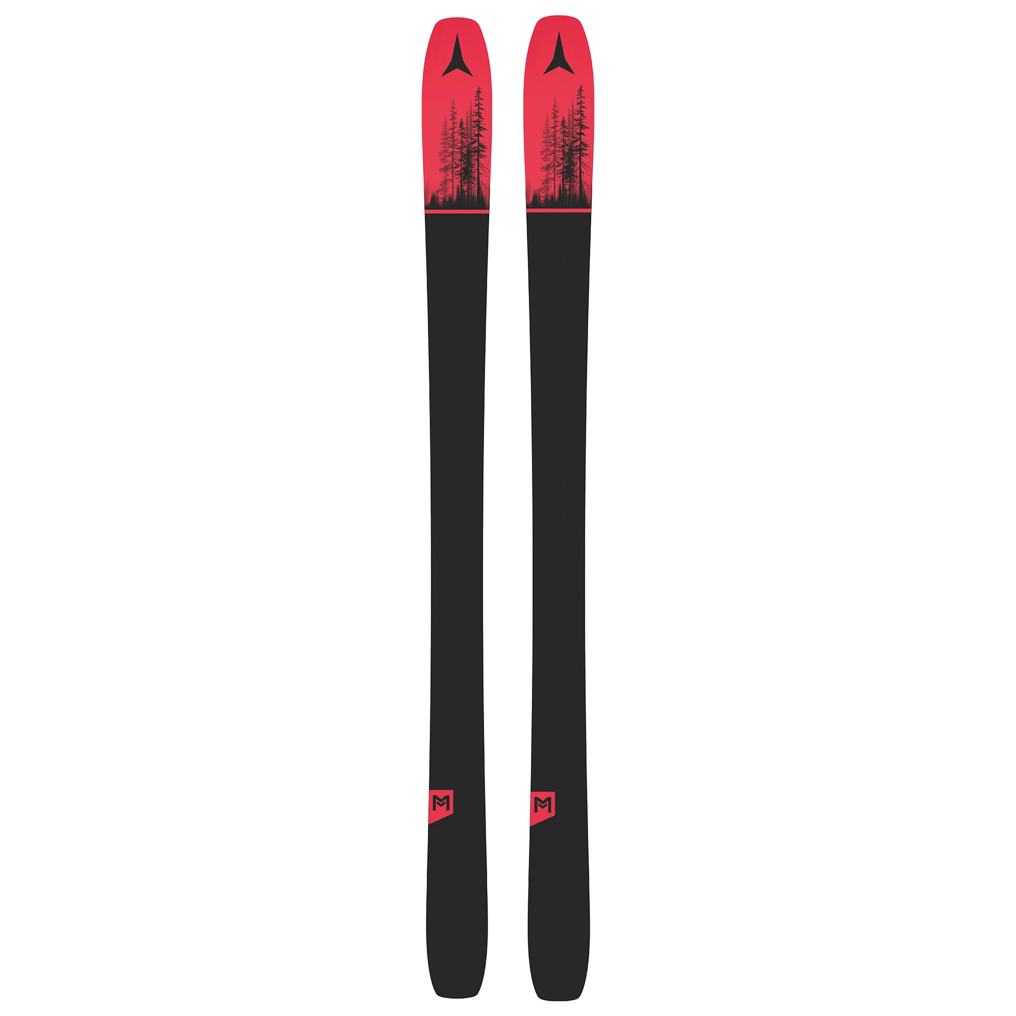 Atomic Mens Maverick 95 TI Skis 23 - Image 4