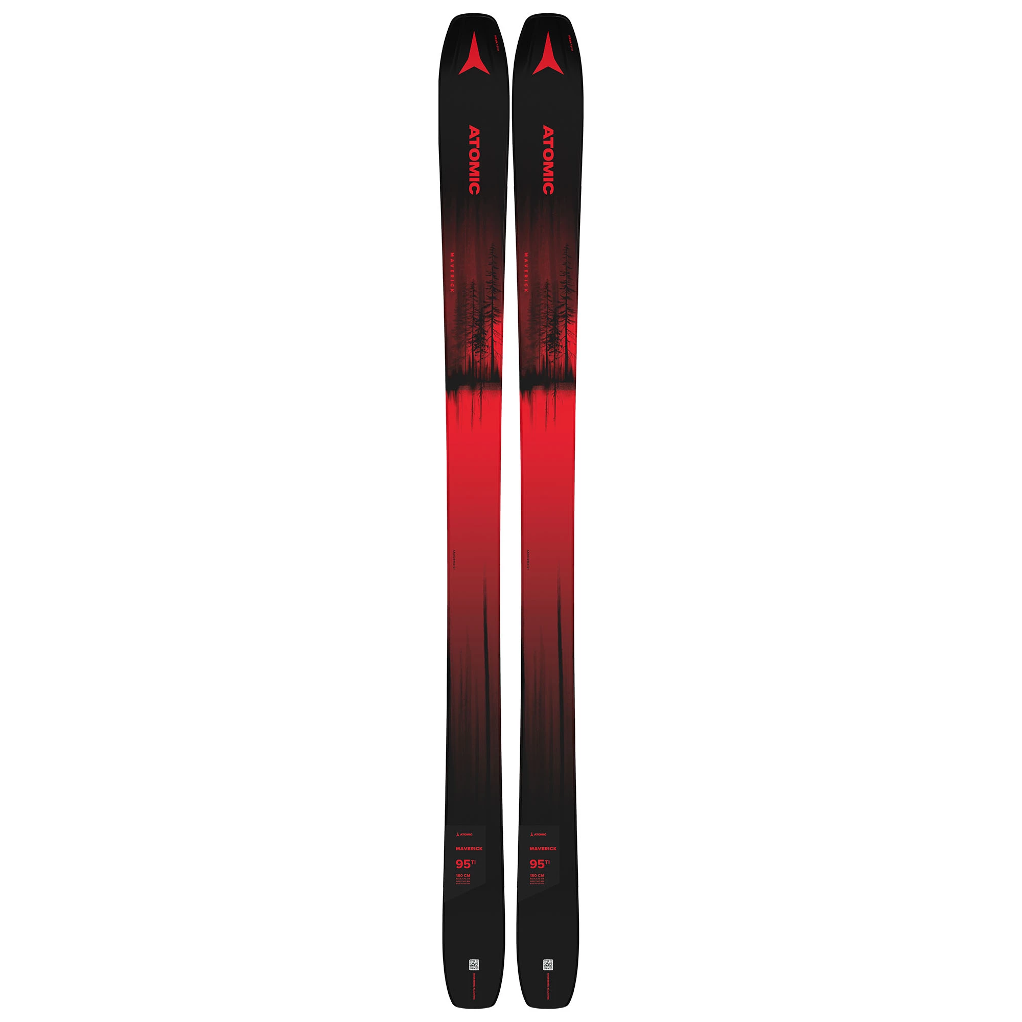Atomic Mens Maverick 95 TI Skis 23