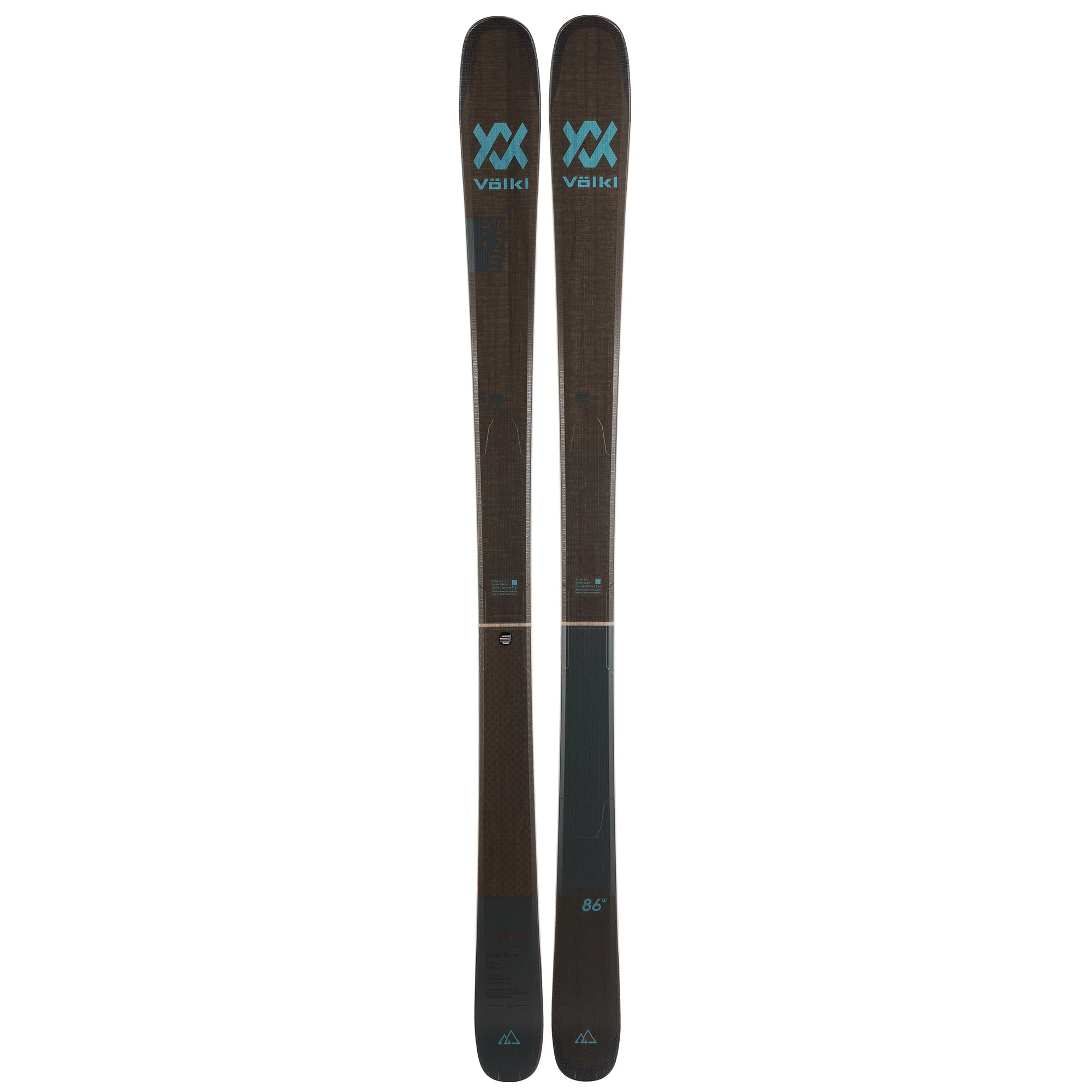 Volkl Womens Blaze 86 Skis 23